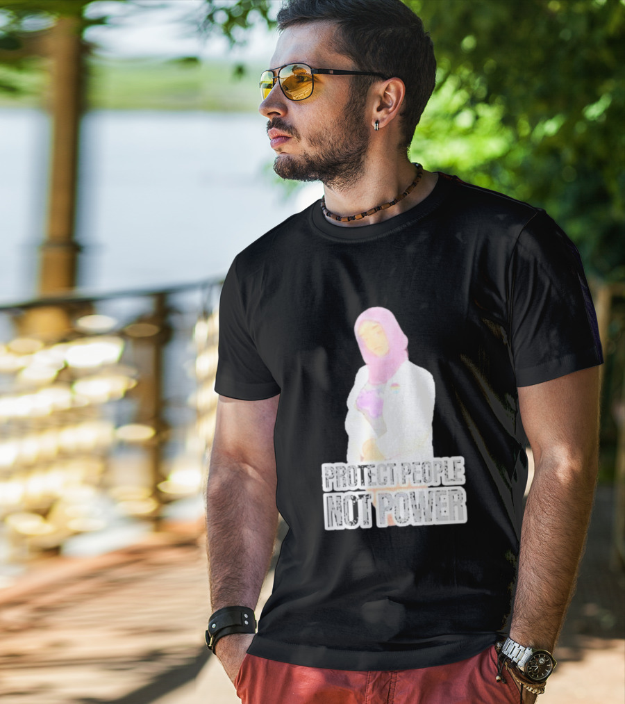 C. M. Alongi Protect People Not Power T-Shirt