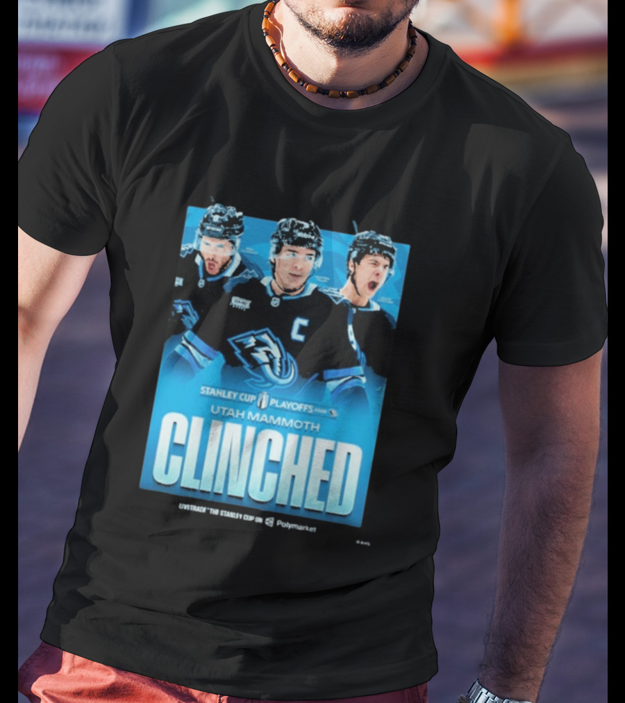 Utah Mammoth Clinched Stanley Cup Playoffs 2026 T-Shirt