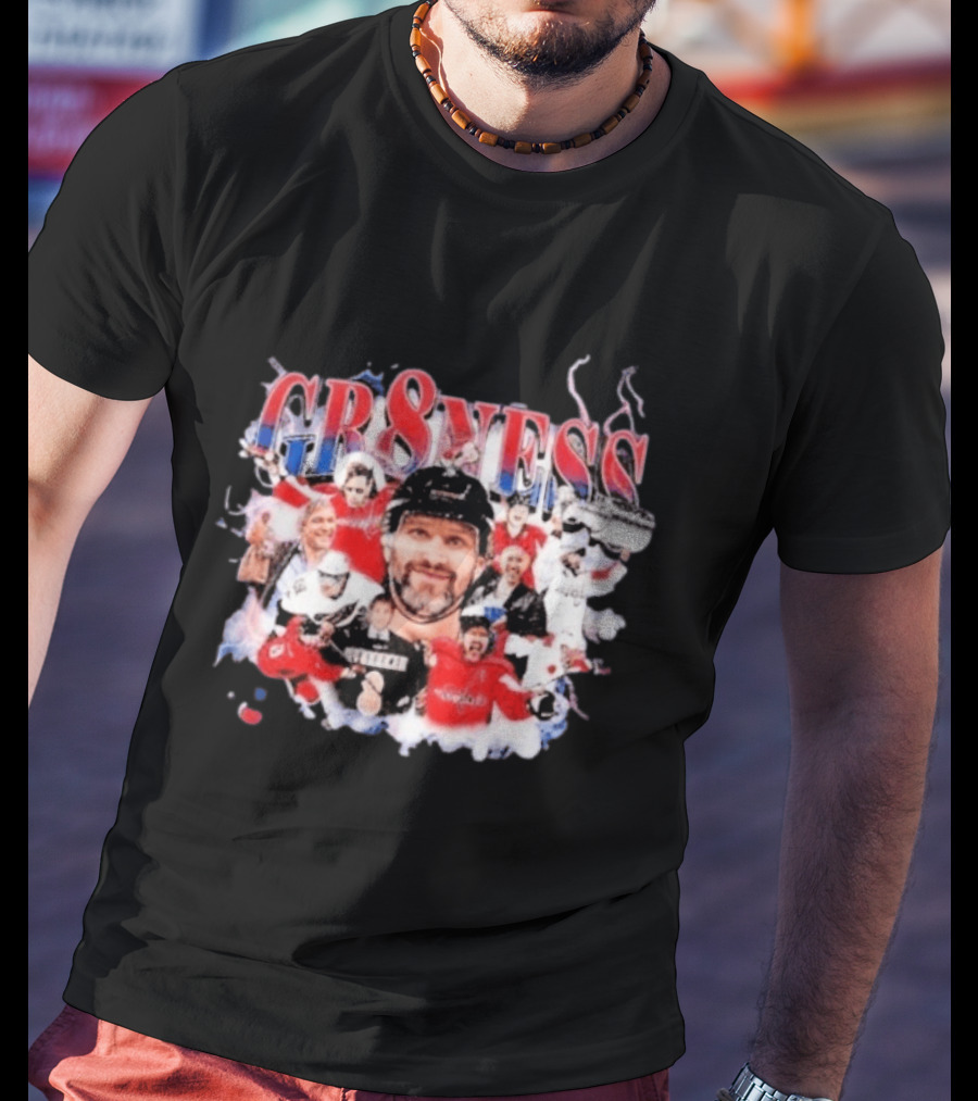 GR8NESS Washington Capitals Alexander Ovechkin NHL Hockey T-Shirt