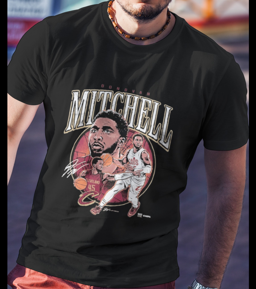 Donovan Mitchell Cleveland Cavaliers Basketball Sports T-Shirt