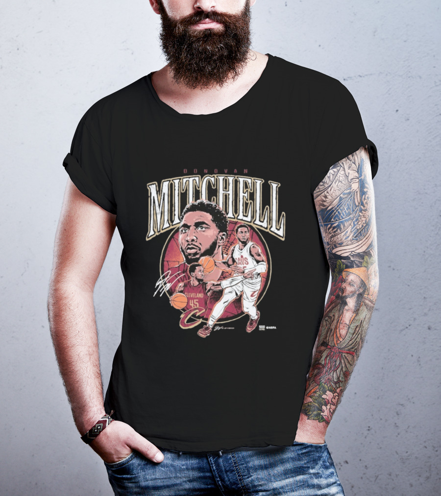 Donovan Mitchell Cleveland Cavaliers Basketball Sports T-Shirt