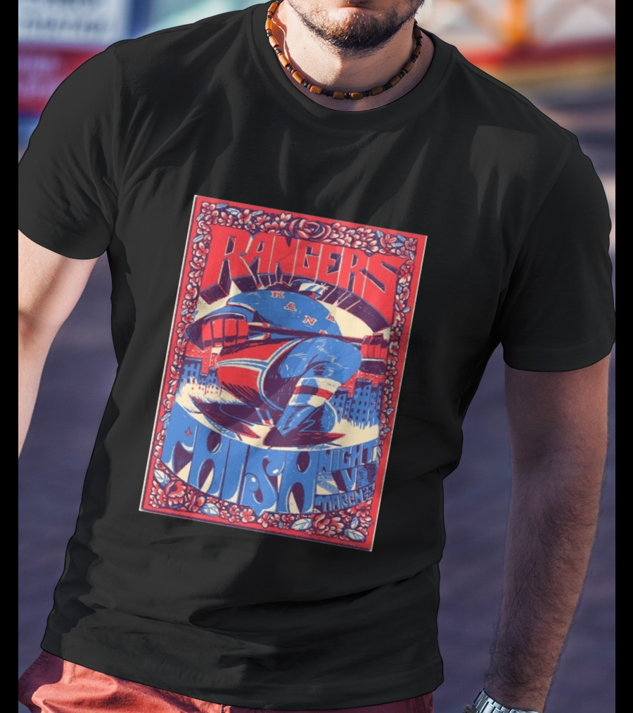 Rangers Phish Night Live At Madison Square Garden March 27 2026 T-Shirt
