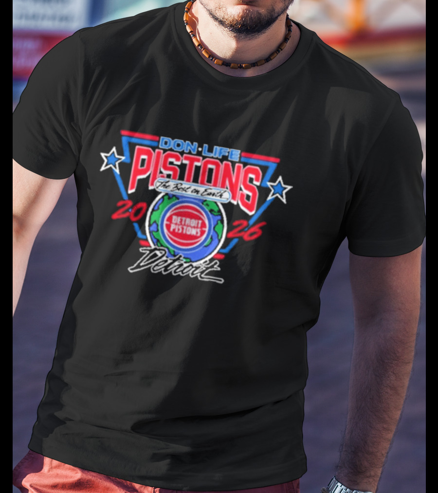 Detroit Pistons Don Life 313 Day 2026 By Big Sean T-Shirt