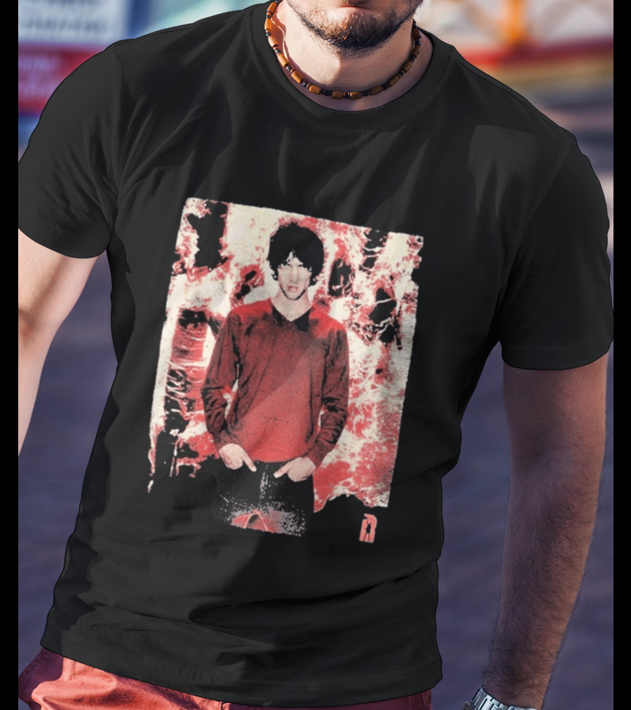 Richard Ashcroft 2026 Tour Classic Photo Red Abstract T-Shirt