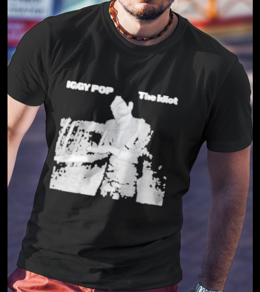 Iggy Pop The Idiot Album Artwork Cover T-Shirt
