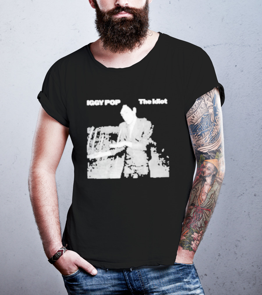 Iggy Pop The Idiot Album Artwork Cover T-Shirt