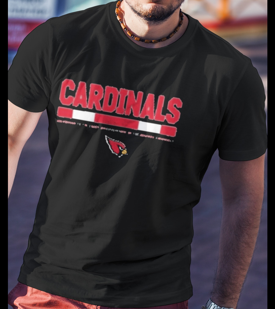 CARDINALS Arizona Red Bird Football Isaac Seumalo T-Shirt