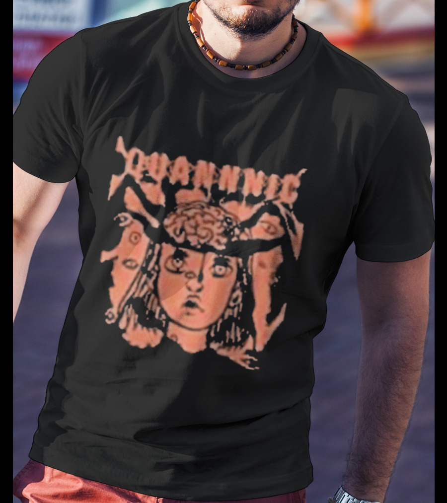 QUANNNIC Brain Deadair Surreal Face T-Shirt