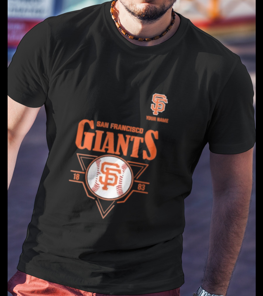 San Francisco Giants 1883 Baseball SF Team T-Shirt