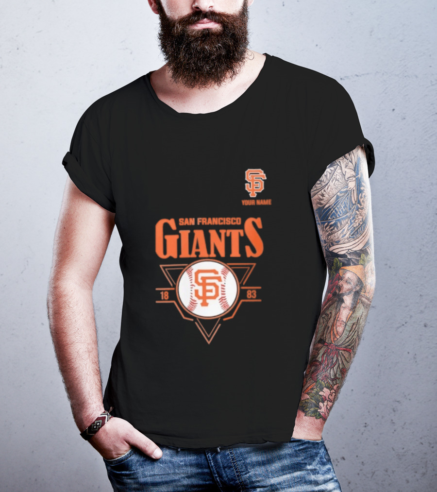 San Francisco Giants 1883 Baseball SF Team T-Shirt