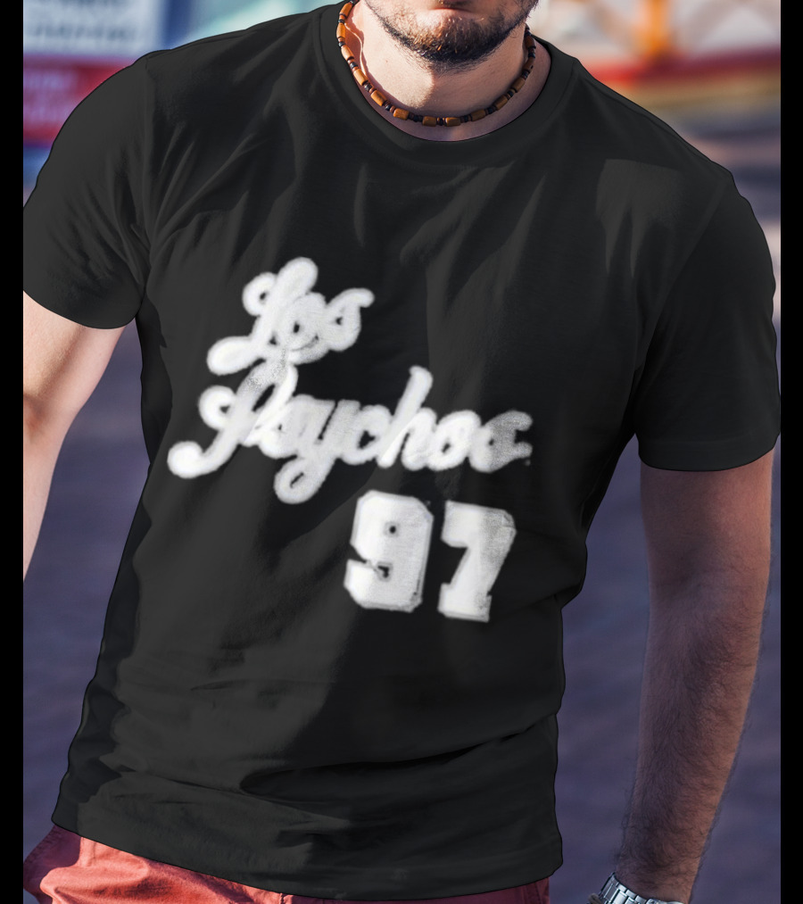 Los Psychos 97 Throwback The Psycho Realm Rare T-Shirt