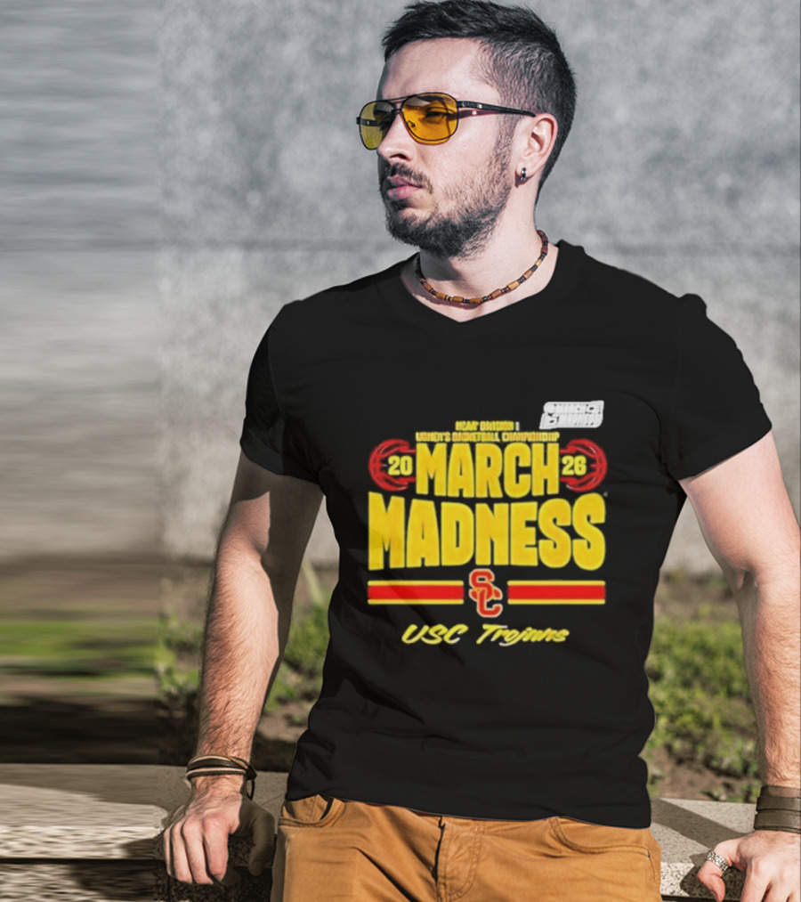USC Trojans March Madness 2026 Women's Basketball T-Shirt