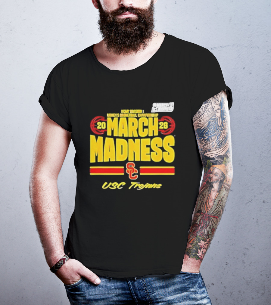 USC Trojans March Madness 2026 Women's Basketball T-Shirt
