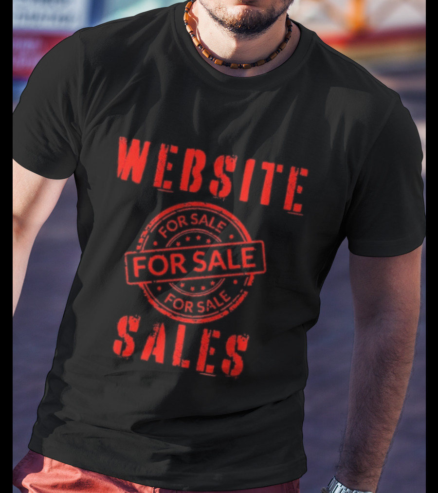 Website Sales For Sale Online Promotion T-Shirt