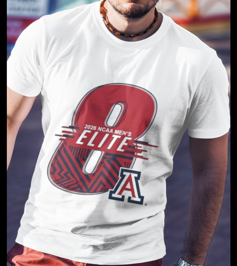 2026 NCAA Men's Elite 8 Arizona Wildcats Basketball T-Shirt
