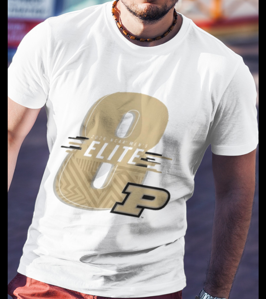 Purdue Boilermakers 2026 NCAA Men's Elite 8 T-Shirt
