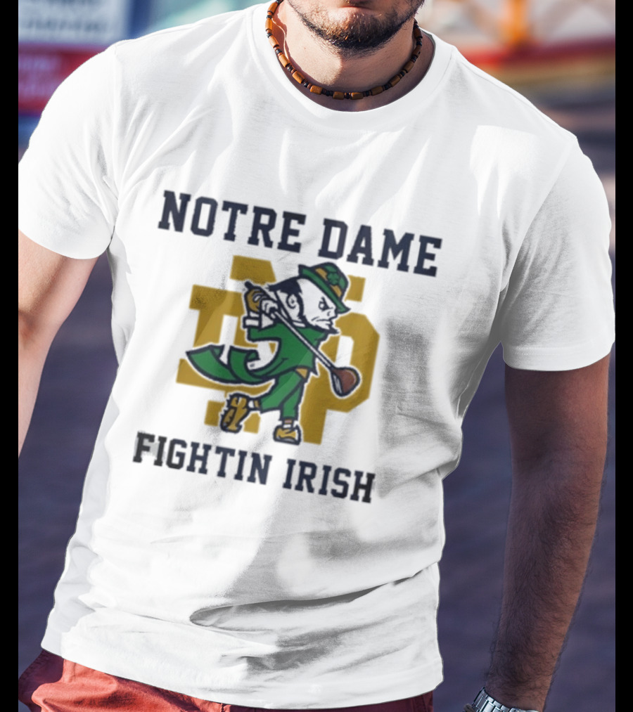 Notre Dame Fightin Irish Vintage Leprechaun ND T-Shirt