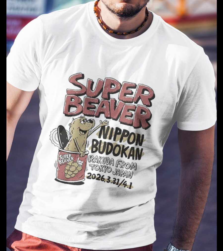 Super Beaver Nippon Budokan Rakuda From Tokyo Japan March 31 April 1 2023 T-Shirt