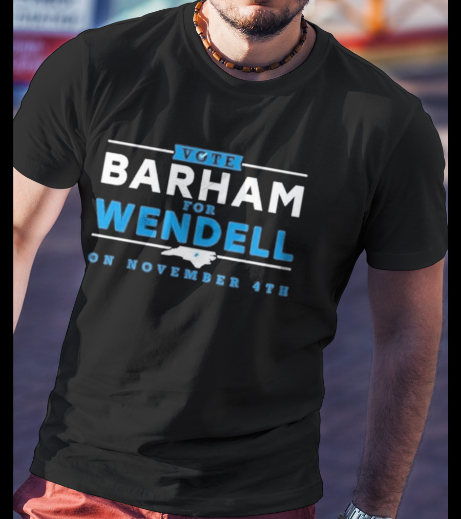 American Aquarium Barham For Wendell Vote November 4th T-Shirt