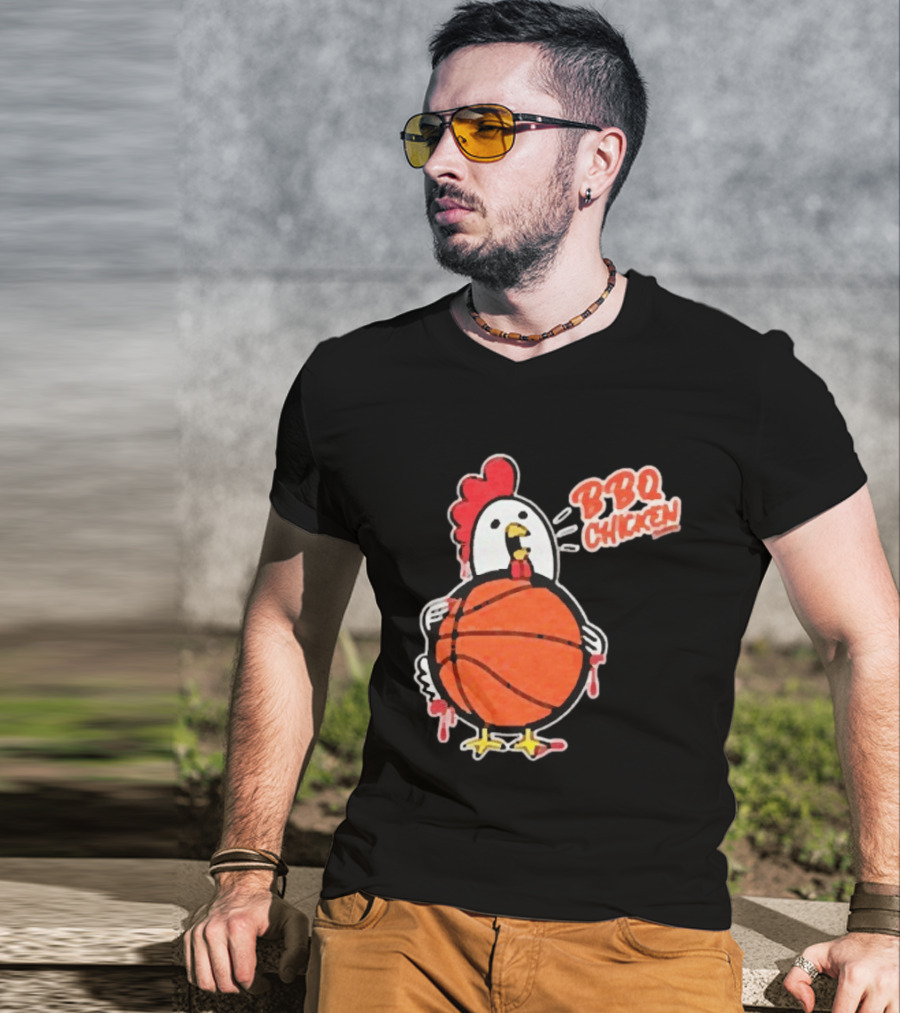 BBQ Chicken Ballers Basketball Most Popular For Sale T-Shirt