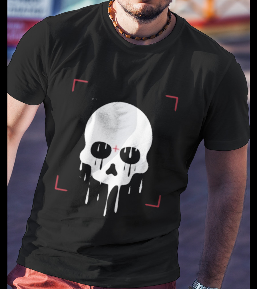 Blast Cs Dripping Skull Target T-Shirt