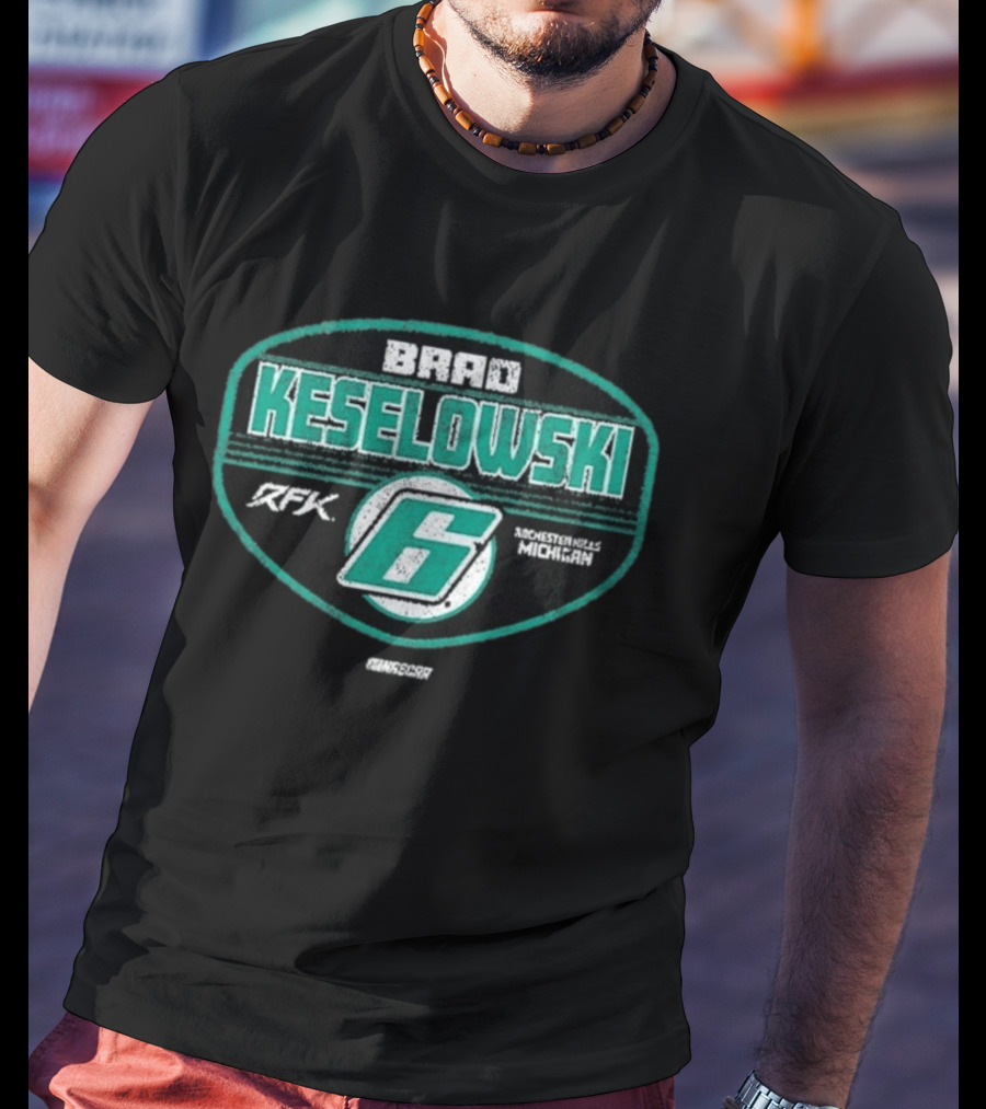 Brad Keselowski RFK 6 Rochester Hills Michigan NASCAR T-Shirt