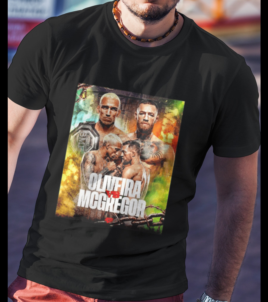 Oliveira Vs McGregor BMF Title UFC Fight Week T-Shirt