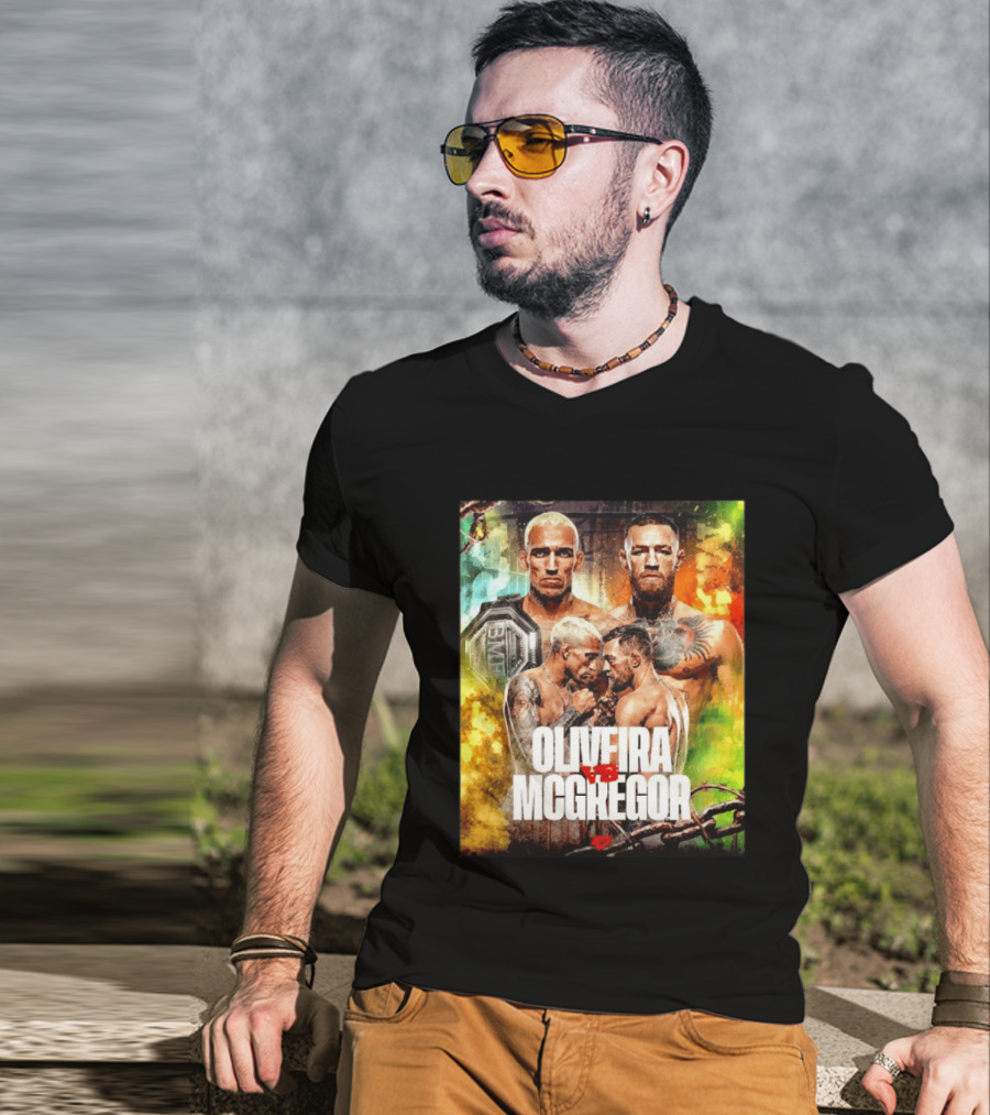 Oliveira Vs McGregor BMF Title UFC Fight Week T-Shirt