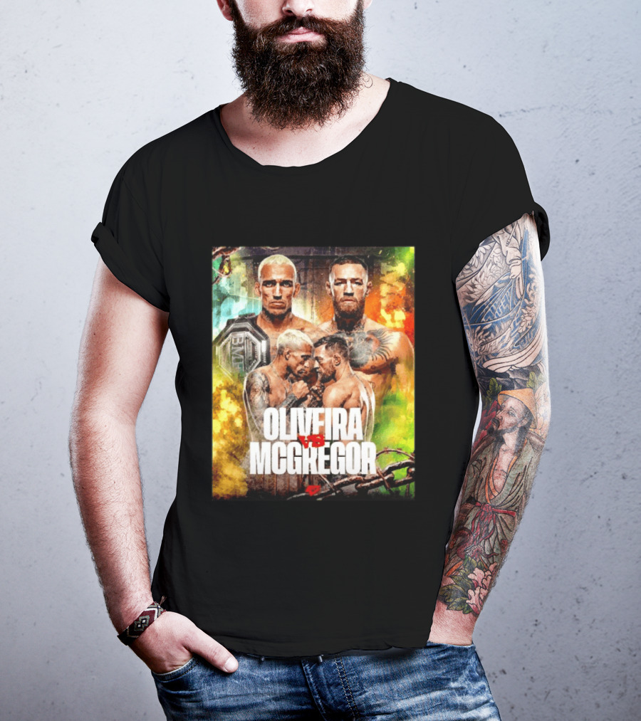 Oliveira Vs McGregor BMF Title UFC Fight Week T-Shirt