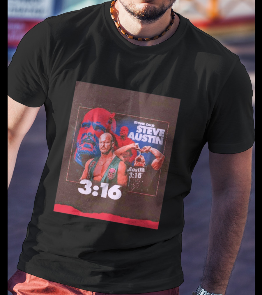 Stone Cold Steve Austin 3:16 King Of The Ring 1996 Vintage Wrestling T-Shirt