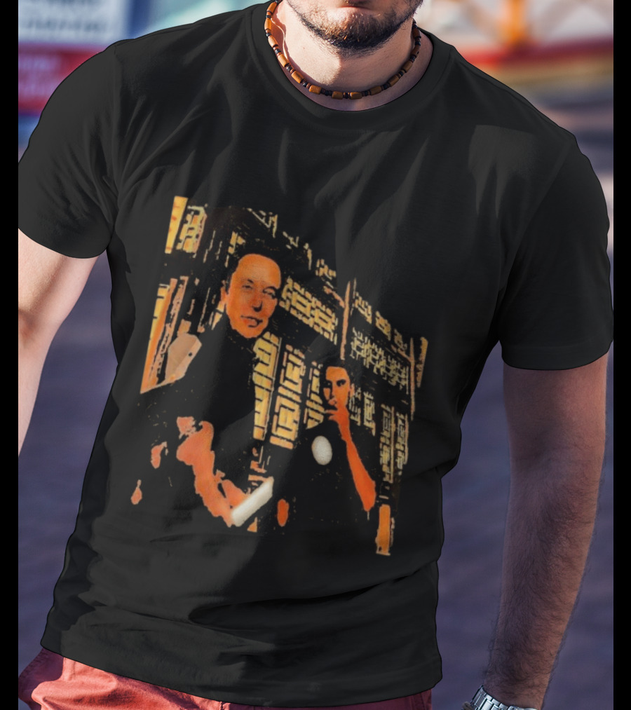 Elon Musk Nikita Bier Pvp Social Media Platform Visionary Tech Entrepreneurs T-Shirt