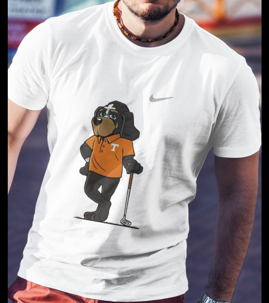 Vol Golfing Smokey In Tennessee Orange Nike T-Shirt