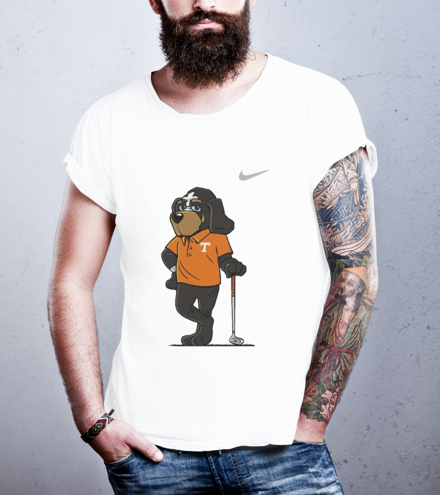 Vol Golfing Smokey In Tennessee Orange Nike T-Shirt