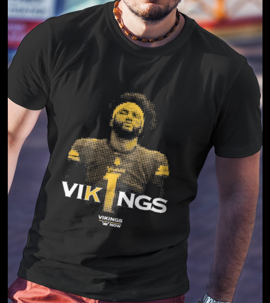 Minnesota Vikings Kyler Murray Number 1 Football T-Shirt