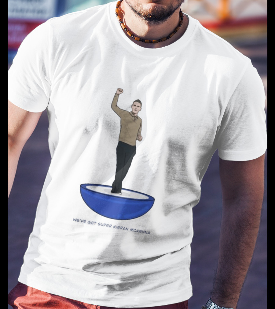 Super Kieran McKenna Subbuteo Illustration Football T-Shirt