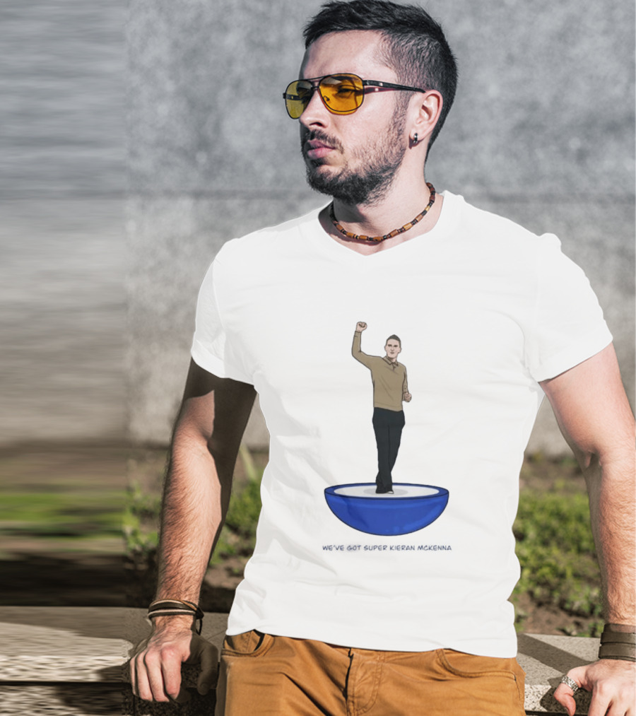 Super Kieran McKenna Subbuteo Illustration Football T-Shirt