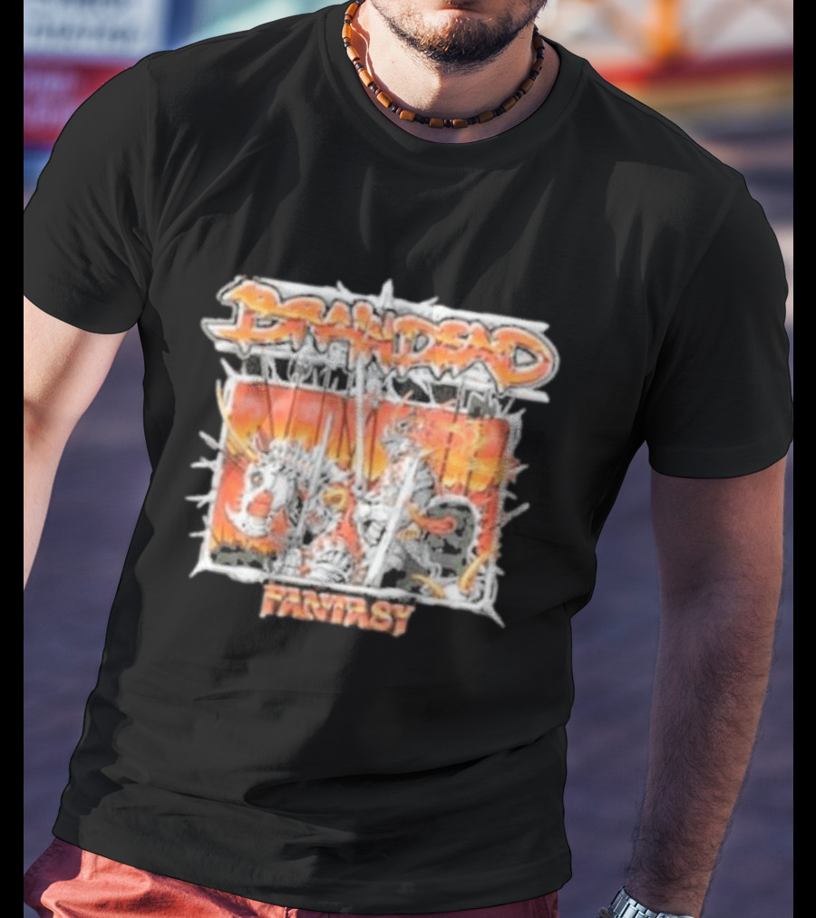 Brain Dead Fantasy Gomze Knight Battle Scene T-Shirt