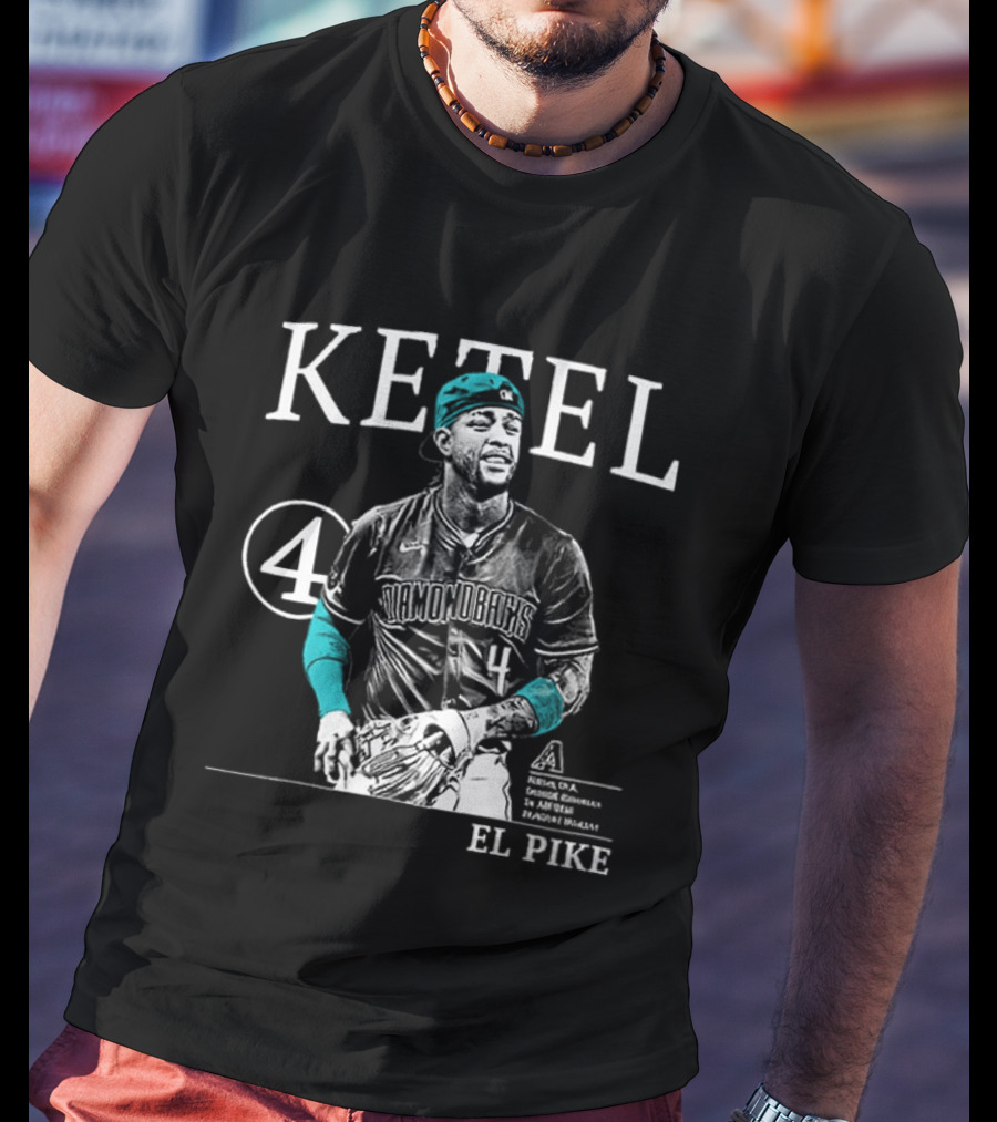 Ketel Marte El Pike D Backs 2026 4 T-Shirt