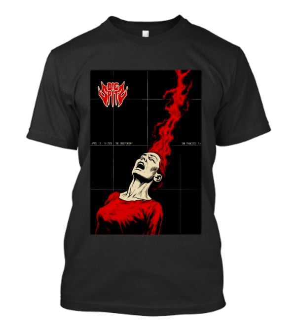 Die Spitz April 13 14 2026 The Independent San Francisco CA T-Shirt