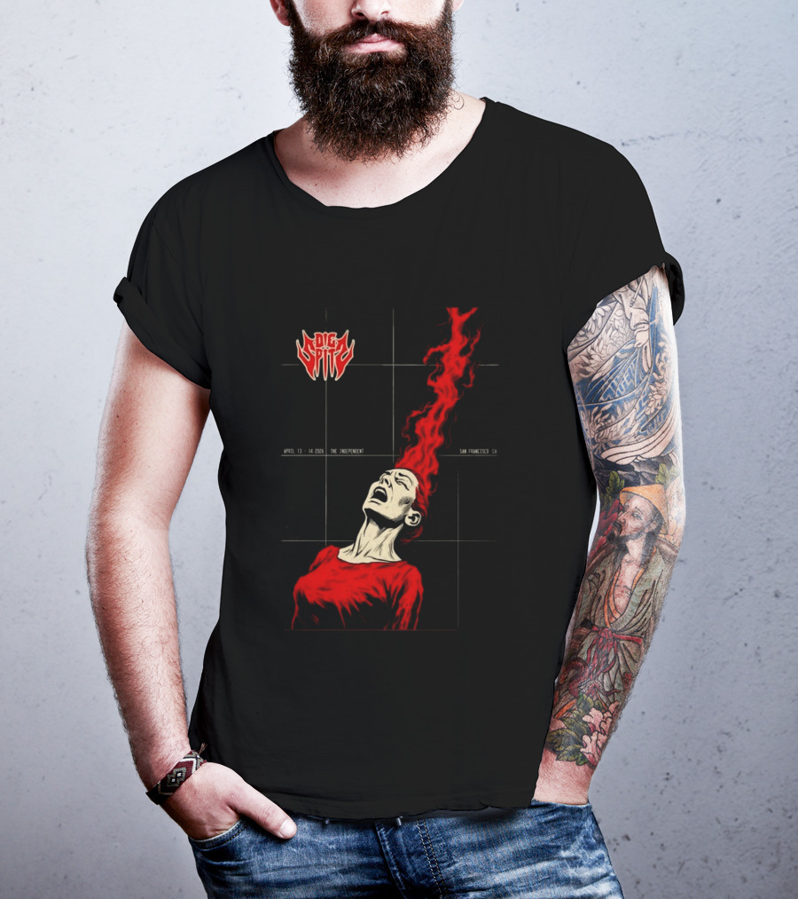 Die Spitz April 13 14 2026 The Independent San Francisco CA T-Shirt