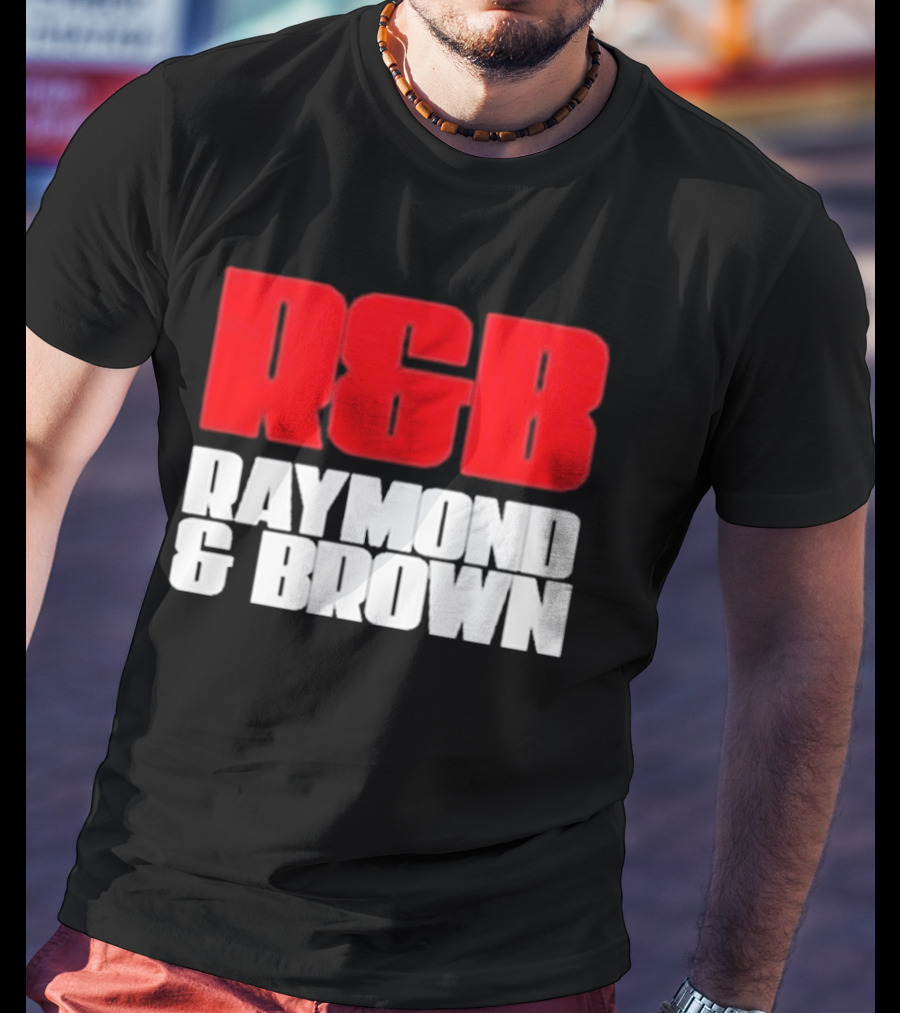 Raymond & Brown R&B World Tour 2026 Bold Red White T-Shirt