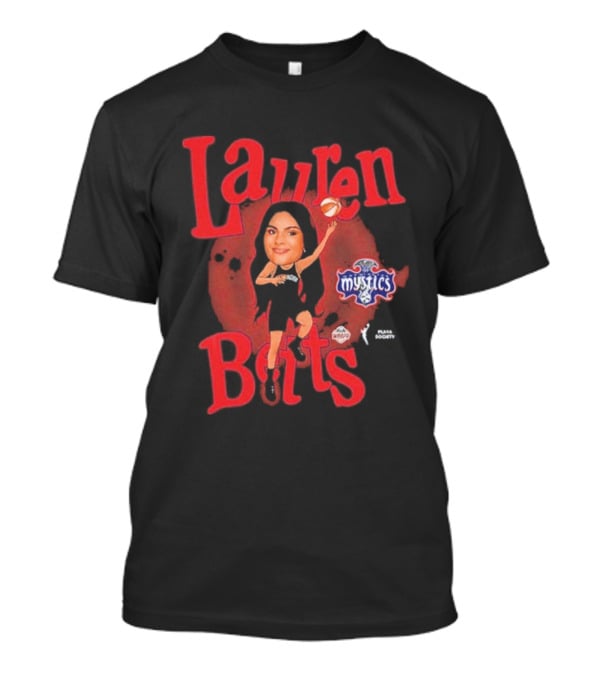 Lauren Betts Washington Mystics WNBA Playa Society 2026 Draft T-Shirt