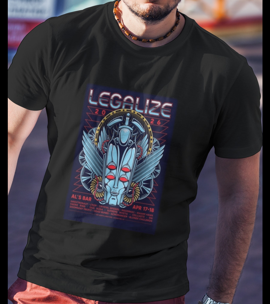 Legalize 4 17 4 18 2026 Lexington KY T-Shirt