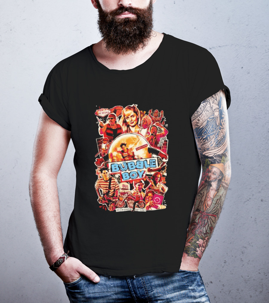 Bubble Boy Las Vegas Adventure Life's An Adventure Don't Blow It T-Shirt