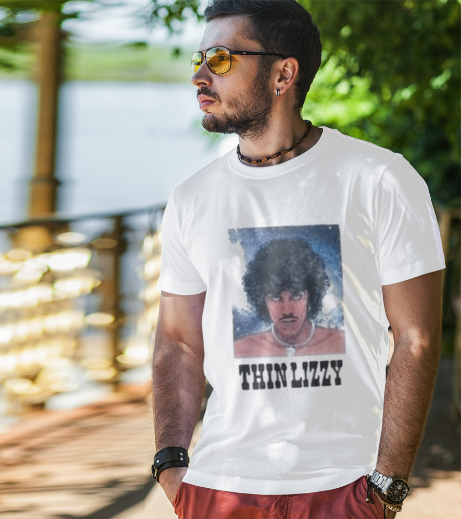 Noah Thin Lizzy Vintage Rock Collaboration T-Shirt