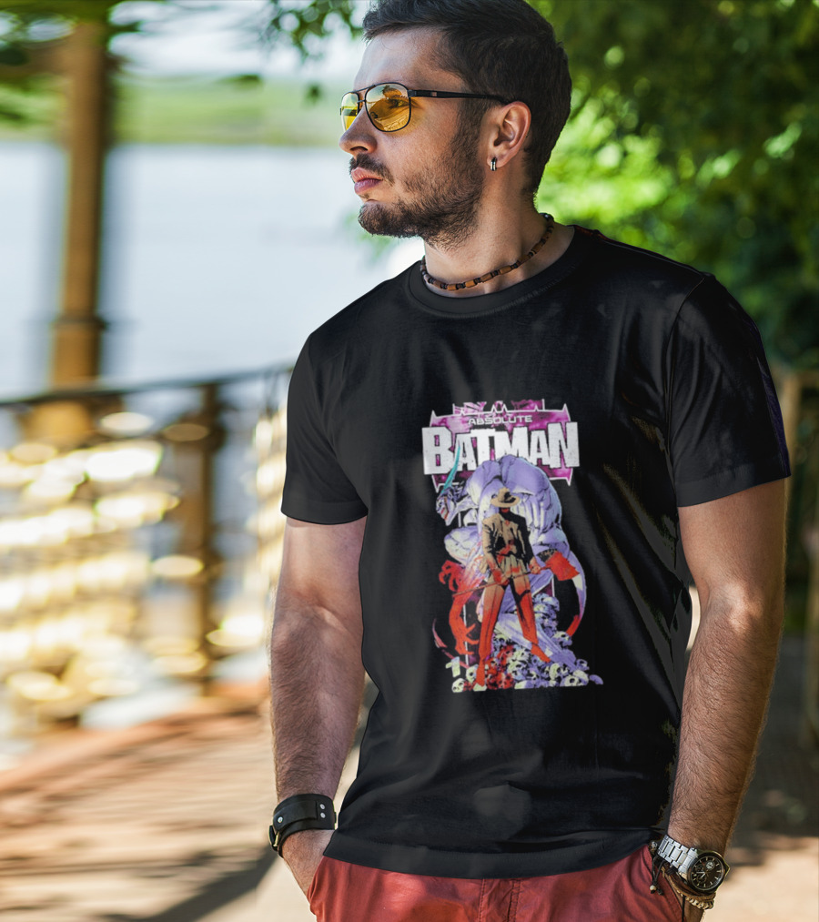 Absolute Batman Featuring Iconic Character And Enigmatic Figure Issue 19 Covers T-Shirt