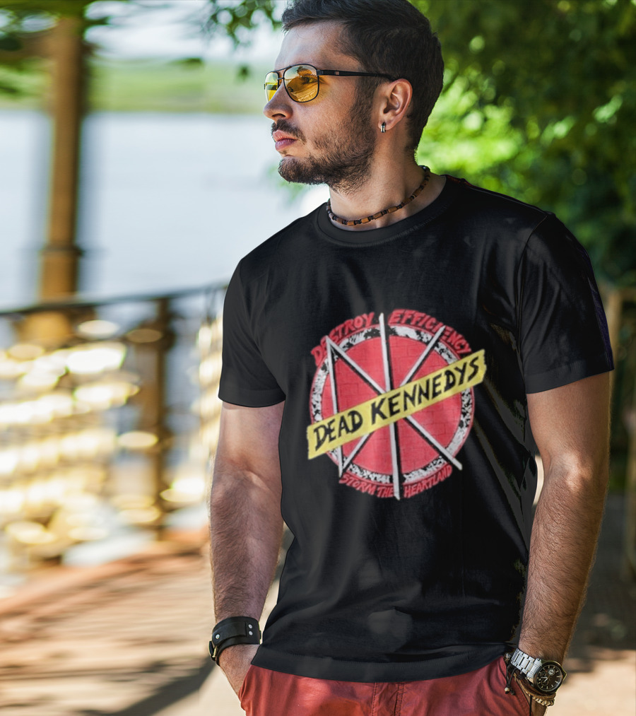 Dead Kennedys Destroy Efficiency Storm The Heartland T-Shirt