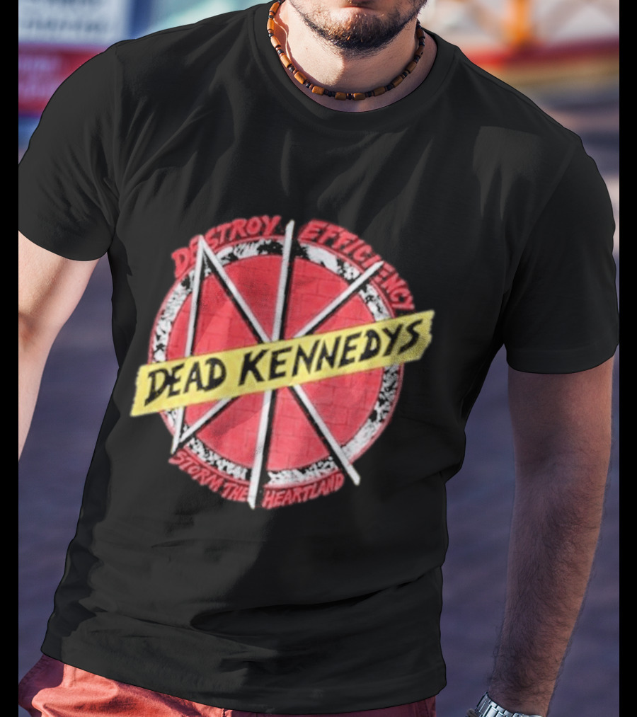 Dead Kennedys Destroy Efficiency Storm The Heartland T-Shirt