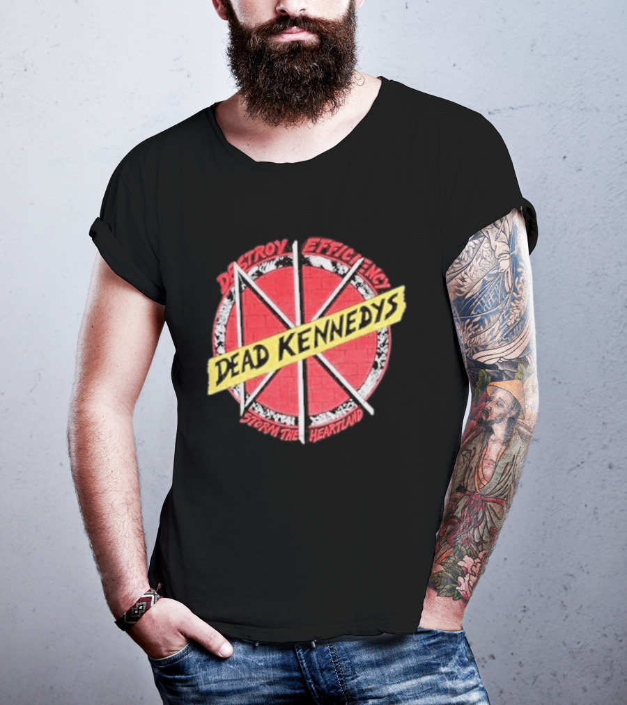 Dead Kennedys Destroy Efficiency Storm The Heartland T-Shirt