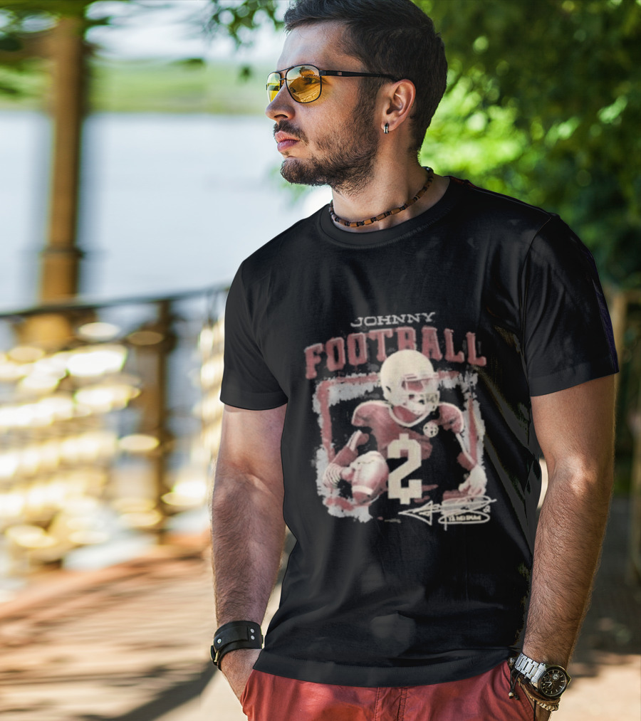 Johnny Manziel Number 2 Football Player Texas A&M Aggies T-Shirt